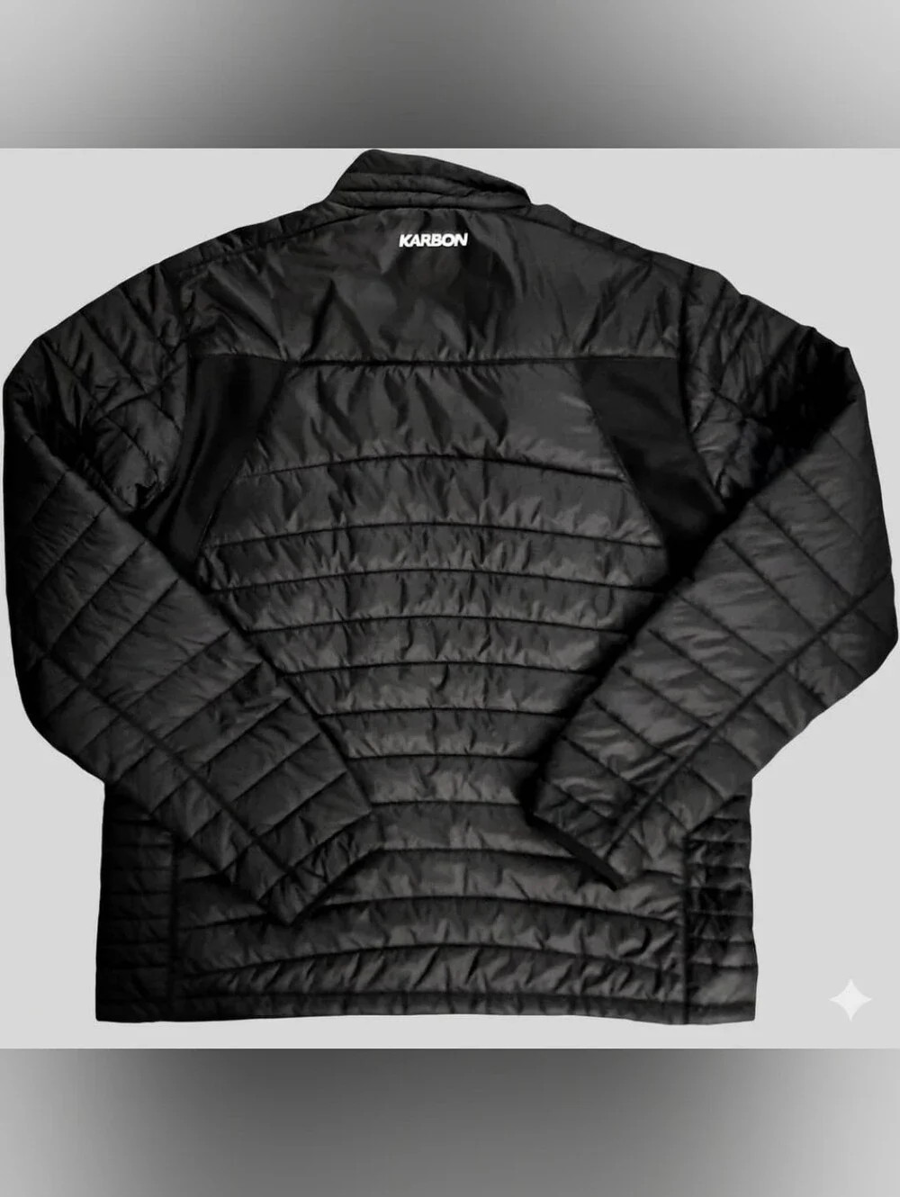 Karbon Puffer Men’s Black Quilted Insulated Jacket